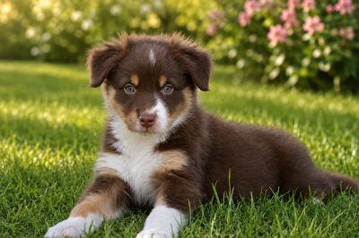 Les chiots de Berger Australien