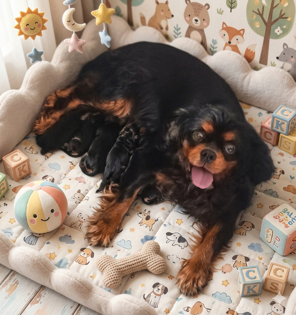 CHIOT 4 - Cavalier King Charles Spaniel