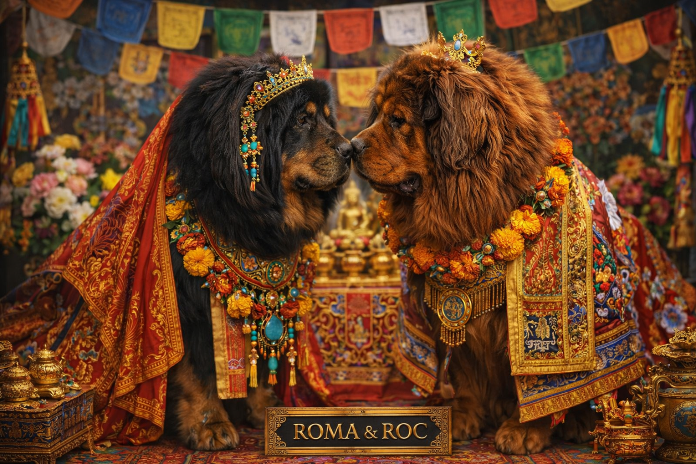 Dogue du Tibet - De La Vallée Saint Baudile