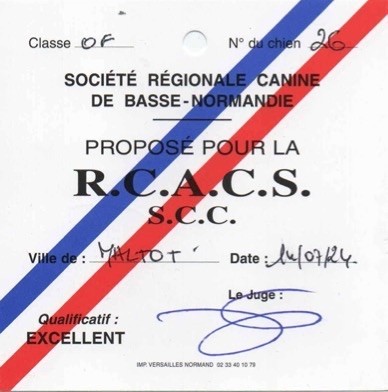 Passion du Domaine De l'Erisse - RCACS
