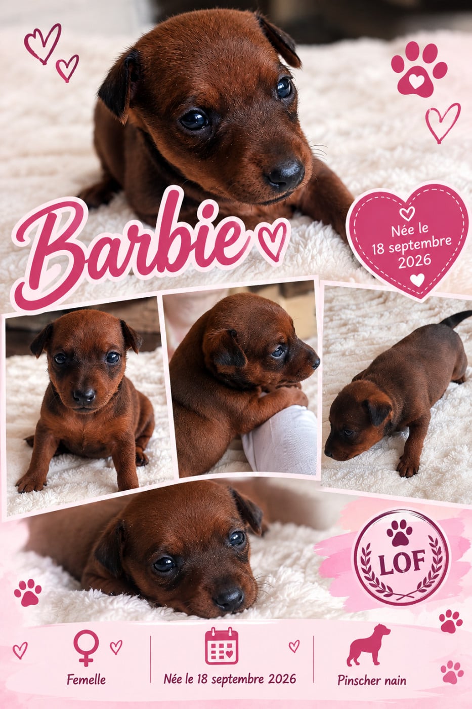 Barbie - Pinscher nain