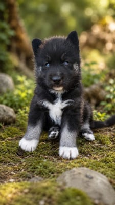 Les chiots de Siberian Husky