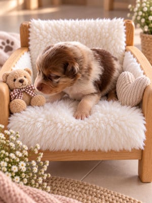 Les chiots de Berger Australien