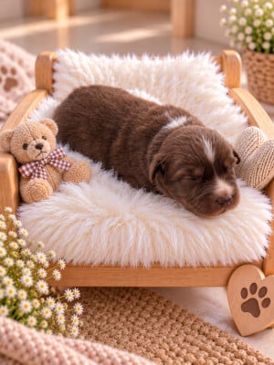 Les chiots de Berger Australien