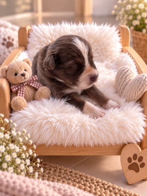 Les chiots de Berger Australien