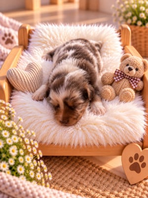 Les chiots de Berger Australien