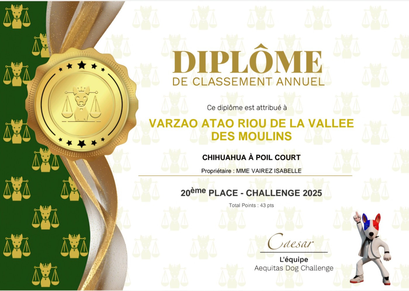 CH. Varzao atao Riou De La Vallée Des Moulins