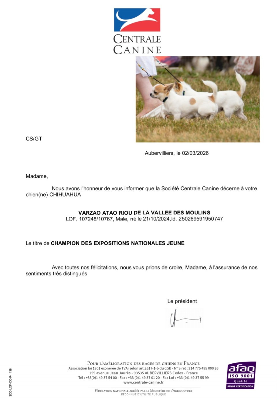 CH. Varzao atao Riou De La Vallée Des Moulins