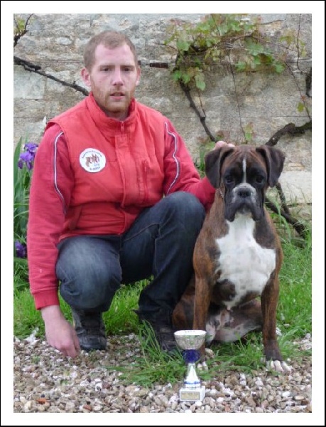 Cécoya des près nouveaux - 2ème Excellent CLASSE JEUNE (derrière sa soeur)