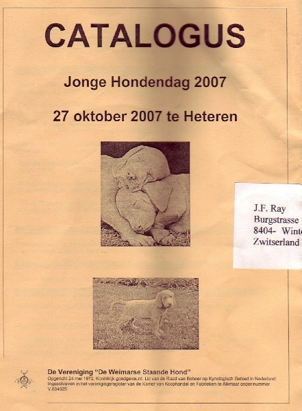 TR. CH. Arko Von der Vilsaue - Excellente portée Arko X Elquinta, 11 Chiots 7M/4F