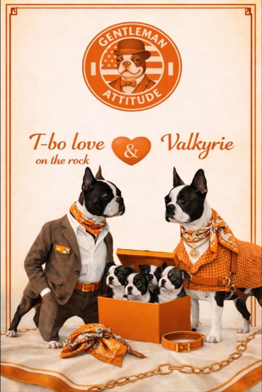 Boston Terrier - Gentleman Attitude