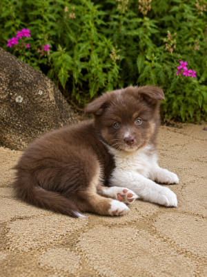 Les chiots de Berger Américain Miniature 