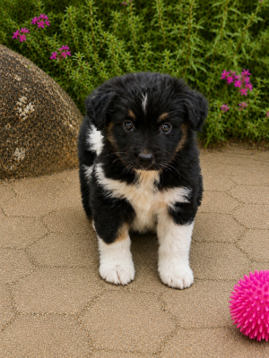 Les chiots de Berger Américain Miniature 