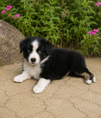 Les chiots de Berger Américain Miniature 