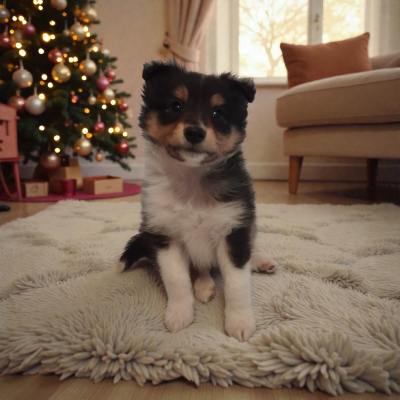 Les chiots de Shetland Sheepdog