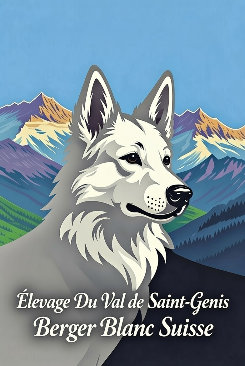 Berger Blanc Suisse - Du Val De Saint-Genis