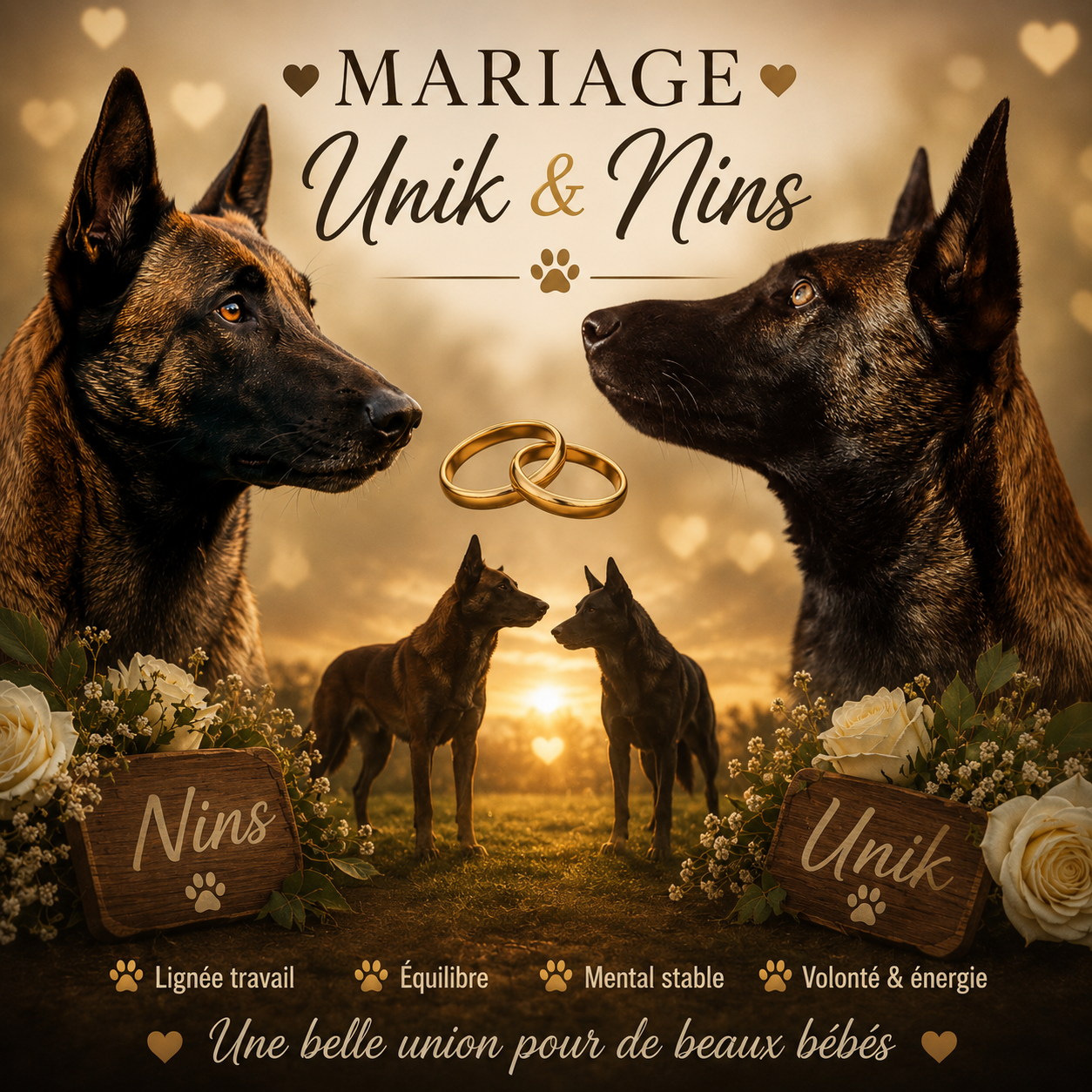 Chiot Berger Belge