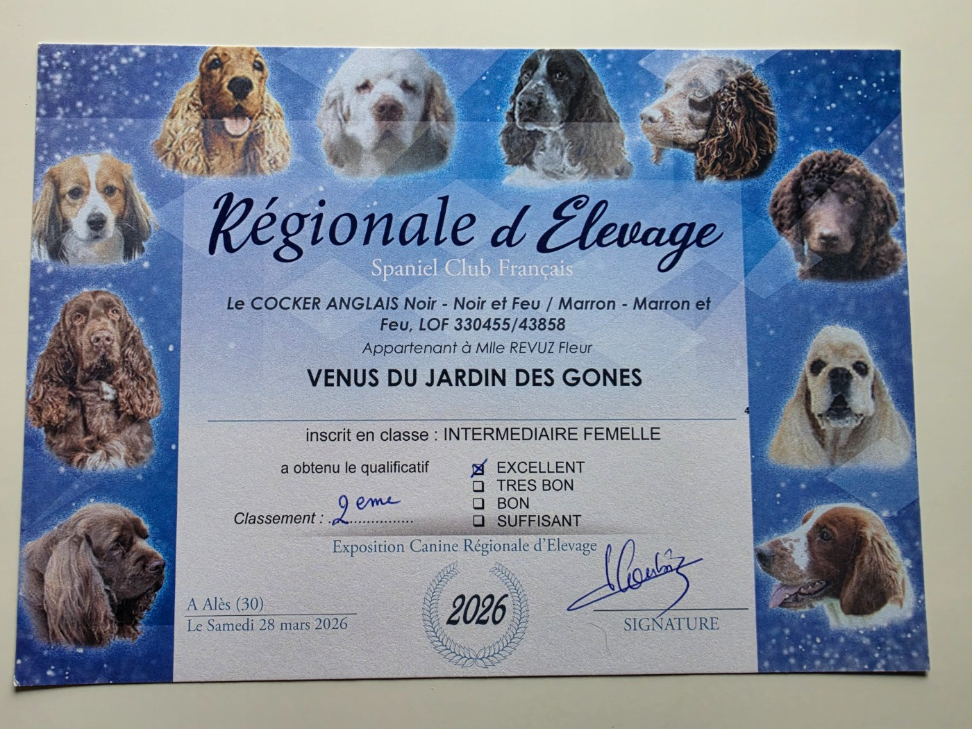 Venus Du Jardin Des Gones - 2eme Excellent