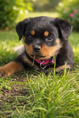 Les chiots de Rottweiler