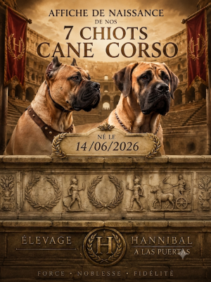 fauve rouge - Cane Corso