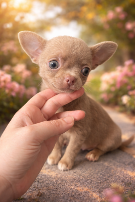Les chiots de Chihuahua