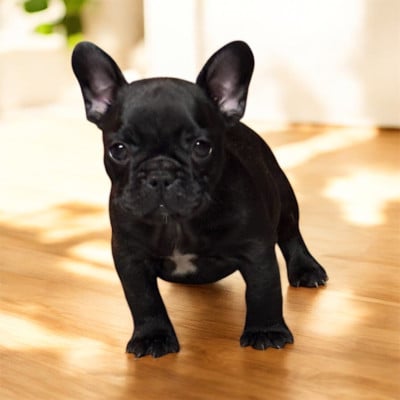 Les chiots de Bouledogue français