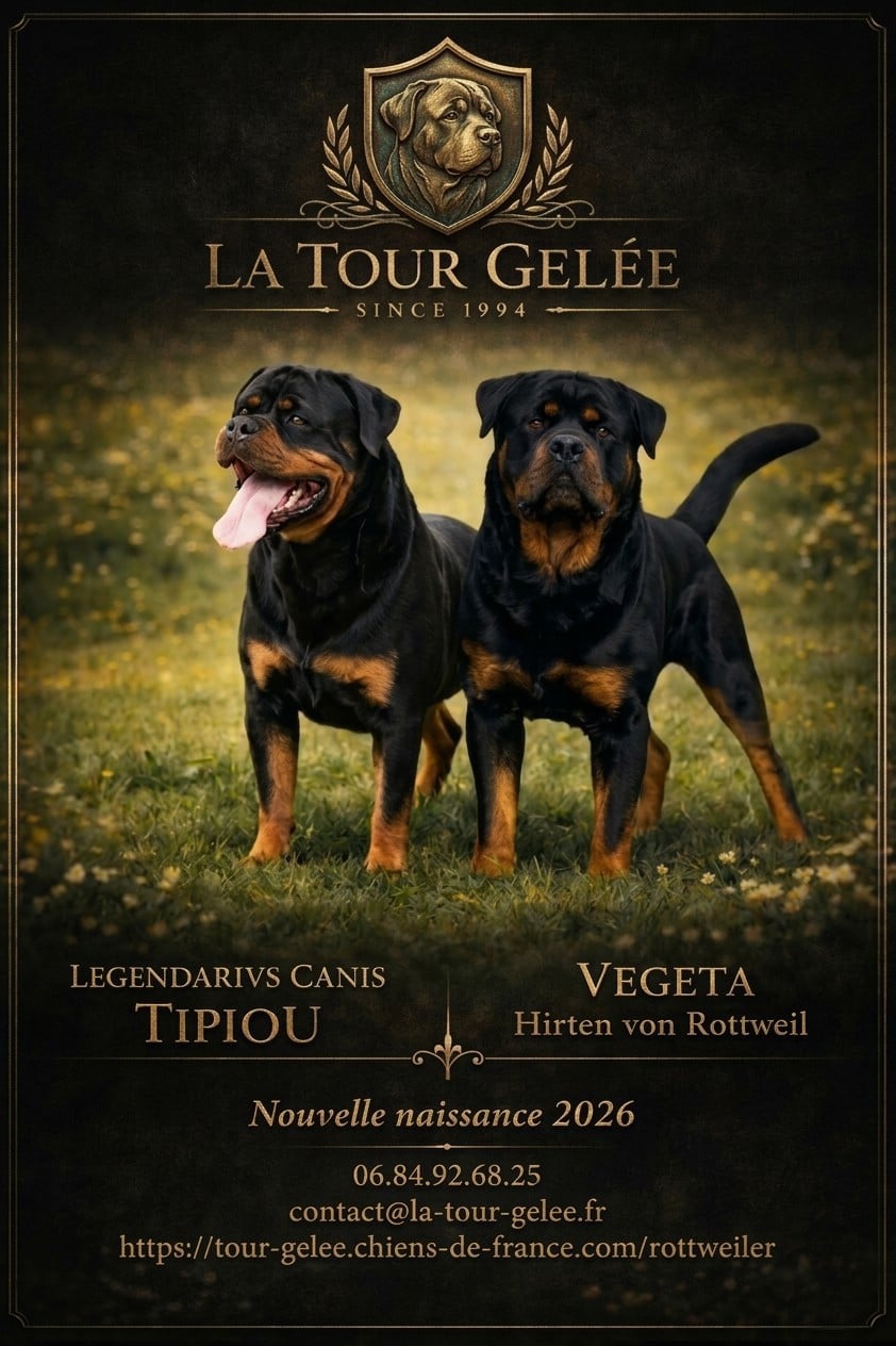 Rottweiler - De la tour gelee