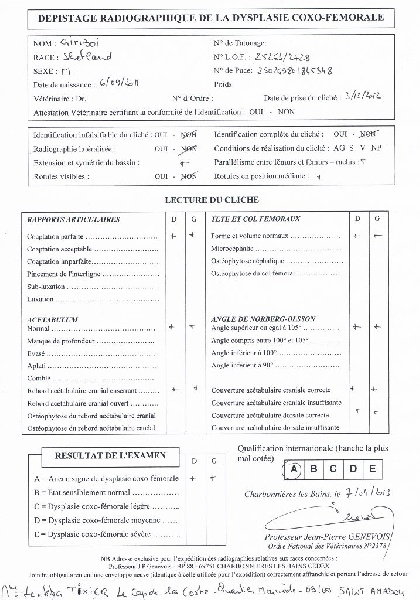 CH. Gimboï du Cap de la Coste