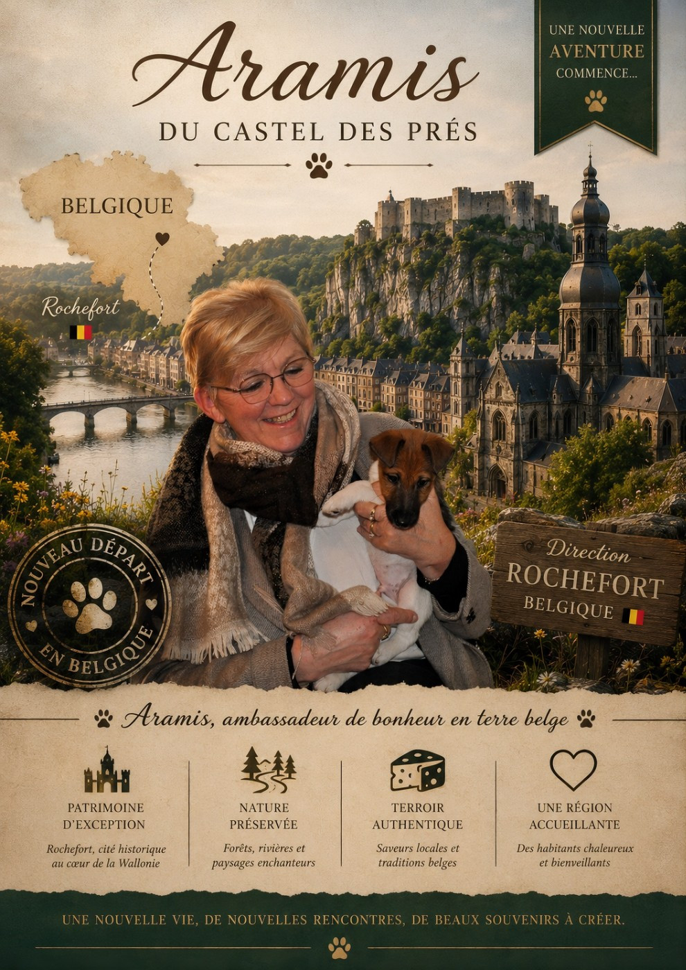 Aramis du Castel des Prés - Fox Terrier