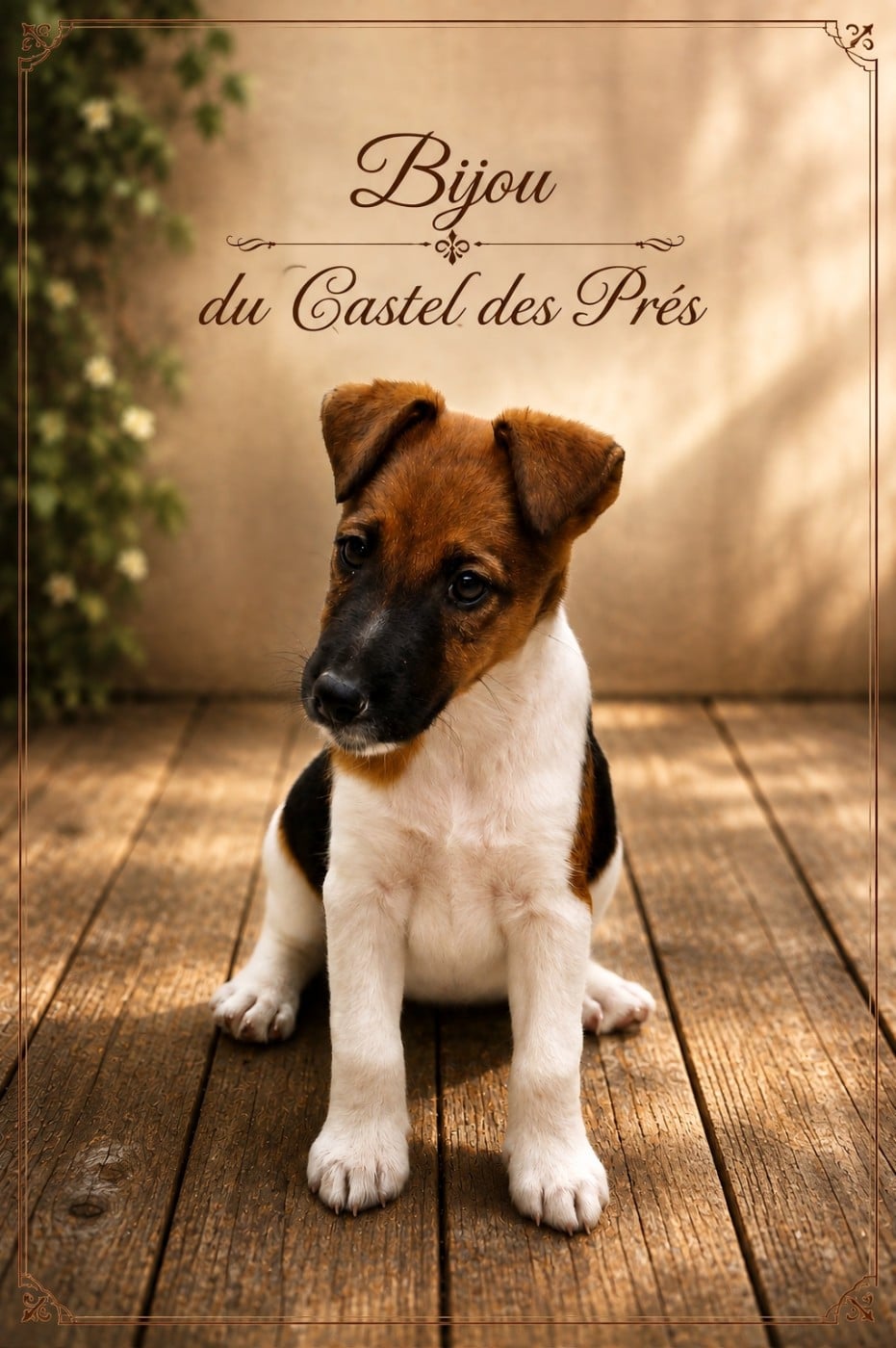 Chiot N°4 - Fox Terrier Poil lisse
