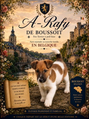 Les chiots de Fox Terrier Poil lisse