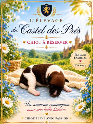 Les chiots de Fox Terrier Poil lisse