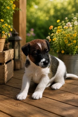Les chiots de Fox Terrier Poil lisse