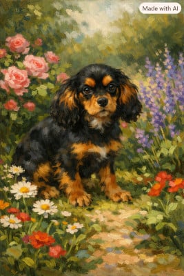 Les chiots de Cavalier King Charles Spaniel