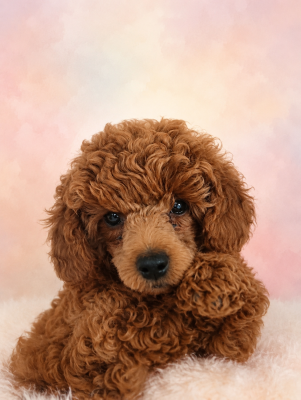 Les chiots de Caniche