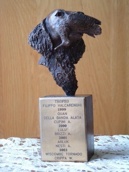 TR. CH. T. snoopy des Etangs de Dame Blanche - vainqueur du trophée Valcarenghi avec RCACIT et CACIT