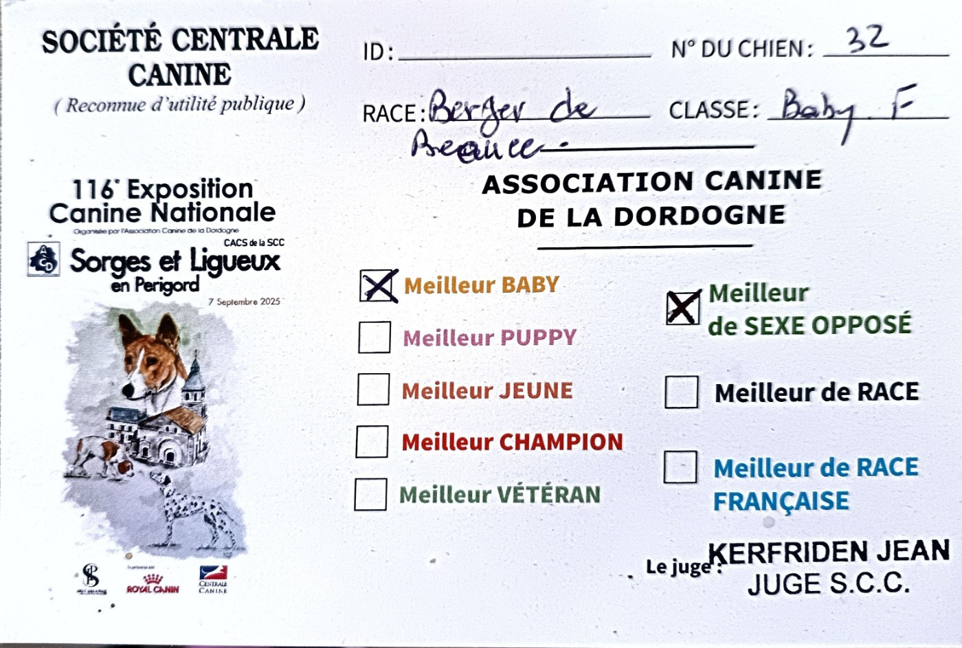 Atika peet de la fontaine au cresson - 1° Très Prometteur / Meilleure Baby / Meilleure du sexe opposé