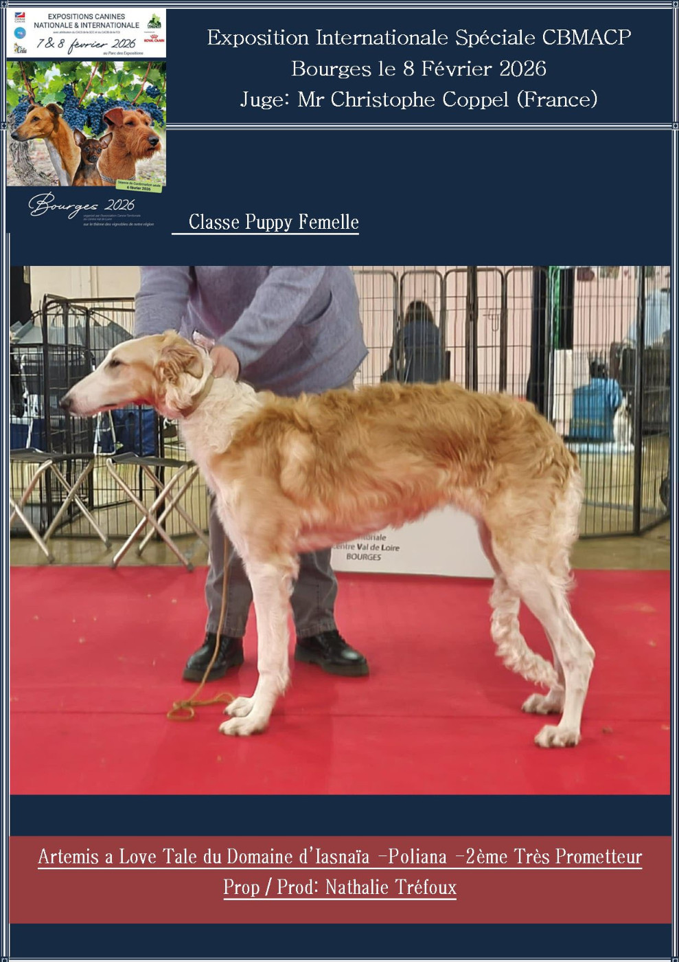 Artemis a love tale du Domaine d'Iasnaïa-Poliana - 2e TP