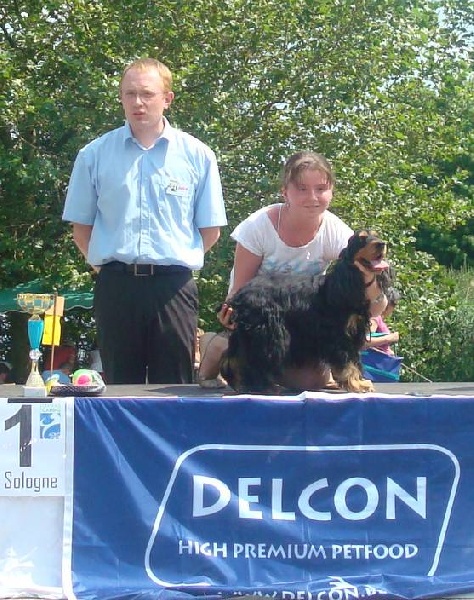 Blacktan baccarat de la Loire aux Roses Mayas - 1ère catégorie 6-10 ans