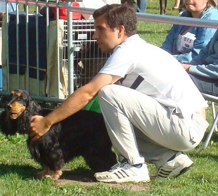 Blacktan baccarat de la Loire aux Roses Mayas - 2 exc en classe ouverte