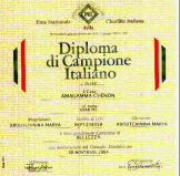 TR. CH. Aagamma chenon.... i dragoni orientali - CH RUSSO. CH BIELORUSSIA. CH LATVIJAS. CH ITALI. CH INTERNATIONALE.