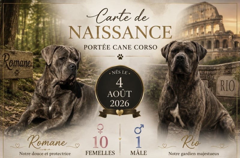 Cane Corso - Valma's Signature