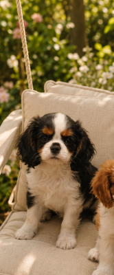Les chiots de Cavalier King Charles Spaniel