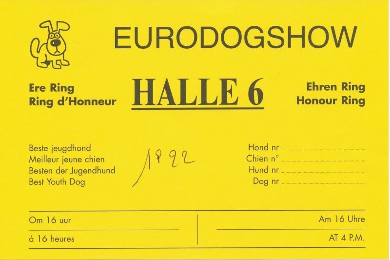 Oups argentée du Fond des Camps - 1e Excellent et Meilleur Jeune