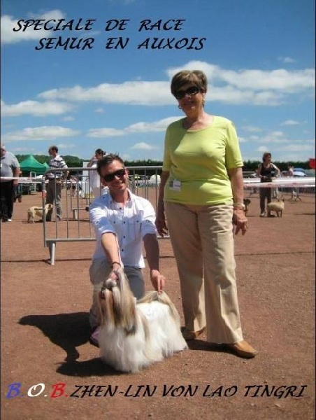 CH. Zhen-lin von Lao Tingri - Exc. 1èr, CAC et meilleur de race BOB