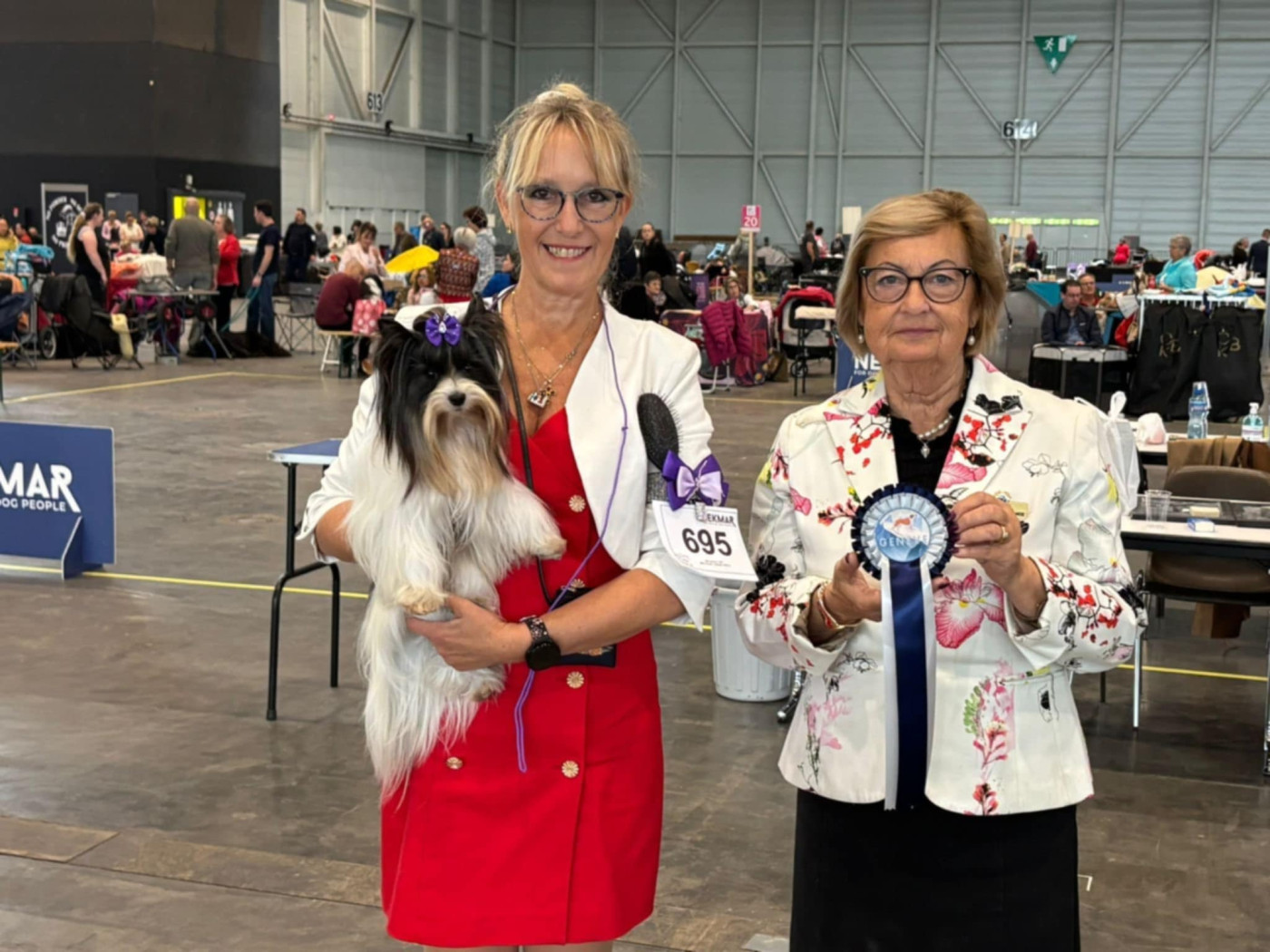 CH. bella helvetica Diamante danzante - 1er Excellent. CAC. BEST MÂLE BOS