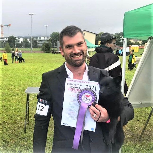 CH. pieni susi Renaître de ses cendres dite rikikite - 1er Excellent CAC CACIB BOS