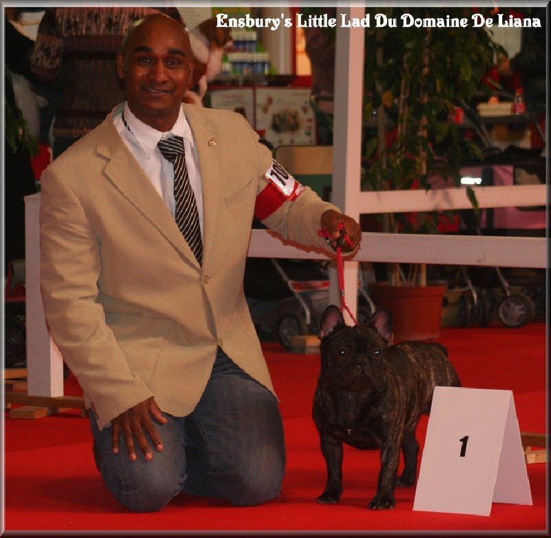 Ensbury's little lad Du domaine de liana - 1er EXC cl jeune