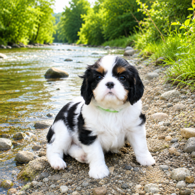 Les chiots de Cavalier King Charles Spaniel