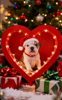 Les chiots de Bulldog Anglais